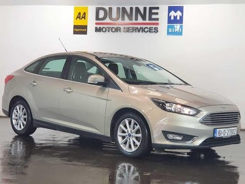 2016 FORD FOCUS 1.5TD TITANIUM SALOON