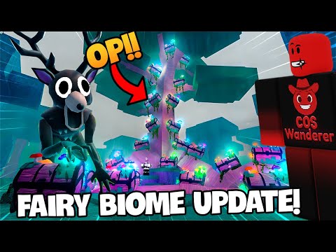 The New Fairy Biome Update Is INSANE! | 99 Nights in a Forest