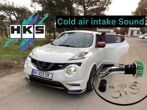 HKS intake Sound Nissan Juke Nism⭐f RS MT6 Onboard 🎧
