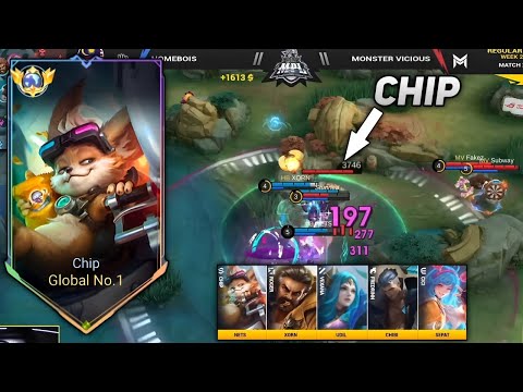 FIRST TIME CHIP IN THE PRO SCENE‼️HOW POWERFUL IS THIS HERO IN MPL?
