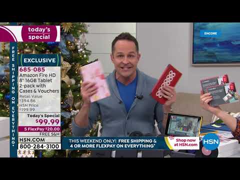 HSN | Electronic Gift Connection featuring Amazon 11.17.2019 - 03 AM