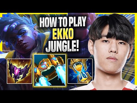 LEARN HOW TO PLAY EKKO JUNGLE LIKE A PRO! - T1 Oner Plays Ekko JUNGLE vs Graves! | Season 2022