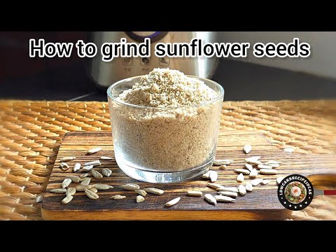 How to grind sunflower seeds | Cheaper & Healthier alternative low-carb flour