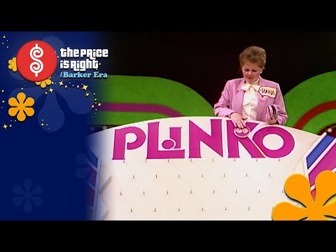 Giggly Contestant Plays Plinko on The Price Is Right - The Price Is Right 1984