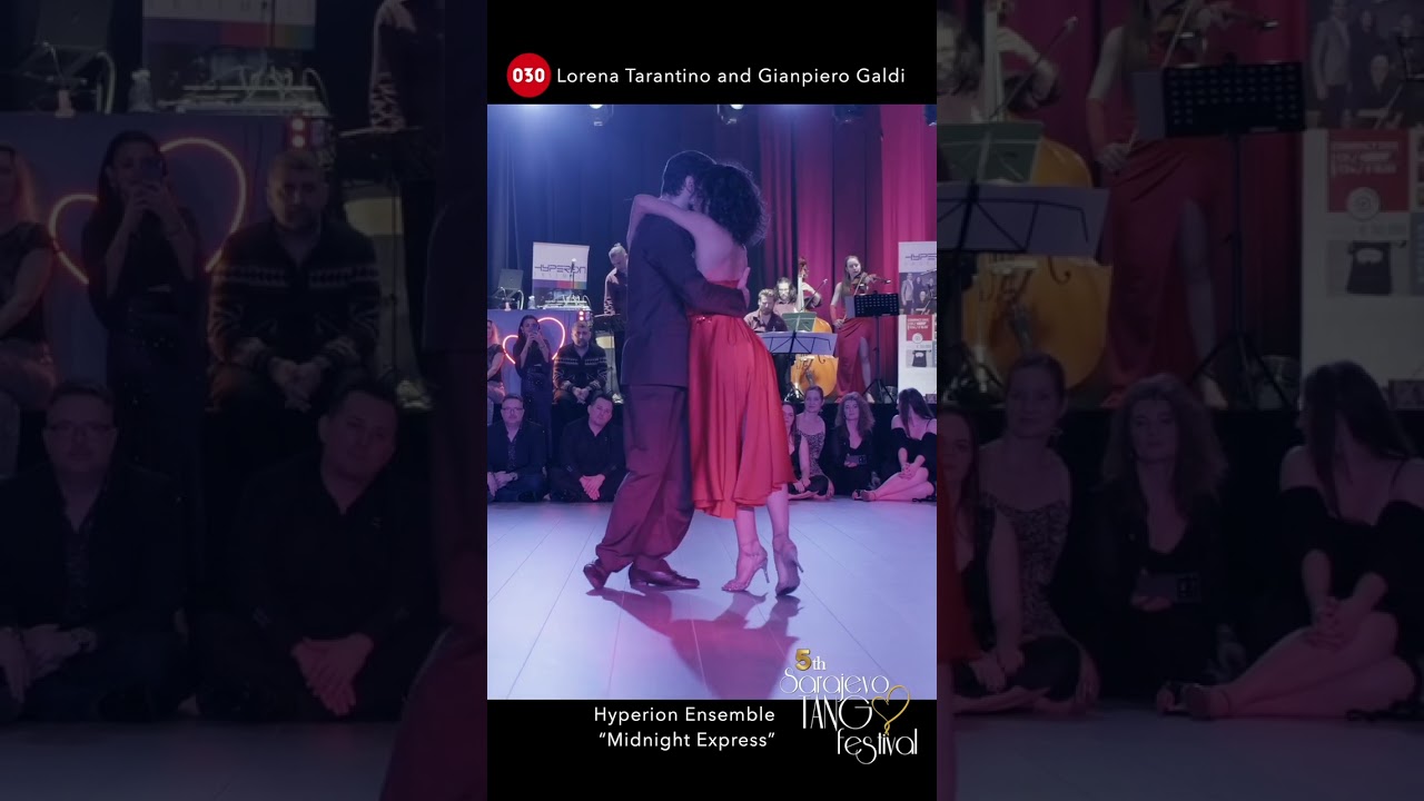 Lorena Tarantino and Gianpiero Galdi – Midnight Express #sarajevotangofestival #lorenaygianpiero