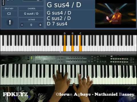 Olorun Agbaye by Nathaniel Bassey (Piano Cover by Fred Nwauzor aka FDKEYZ)
