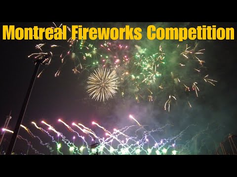 Montreal Fireworks Competition 2025- Full USA Show