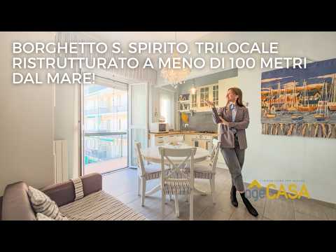 TRILOCALE RISTRUTTURATO A 70 METRI DAL MARE