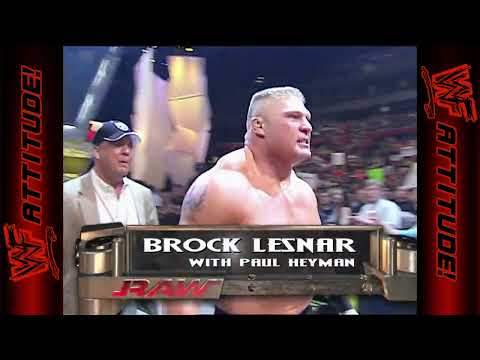 Brock Lesnar vs. Shawn Stasiak | WWF RAW (2002)