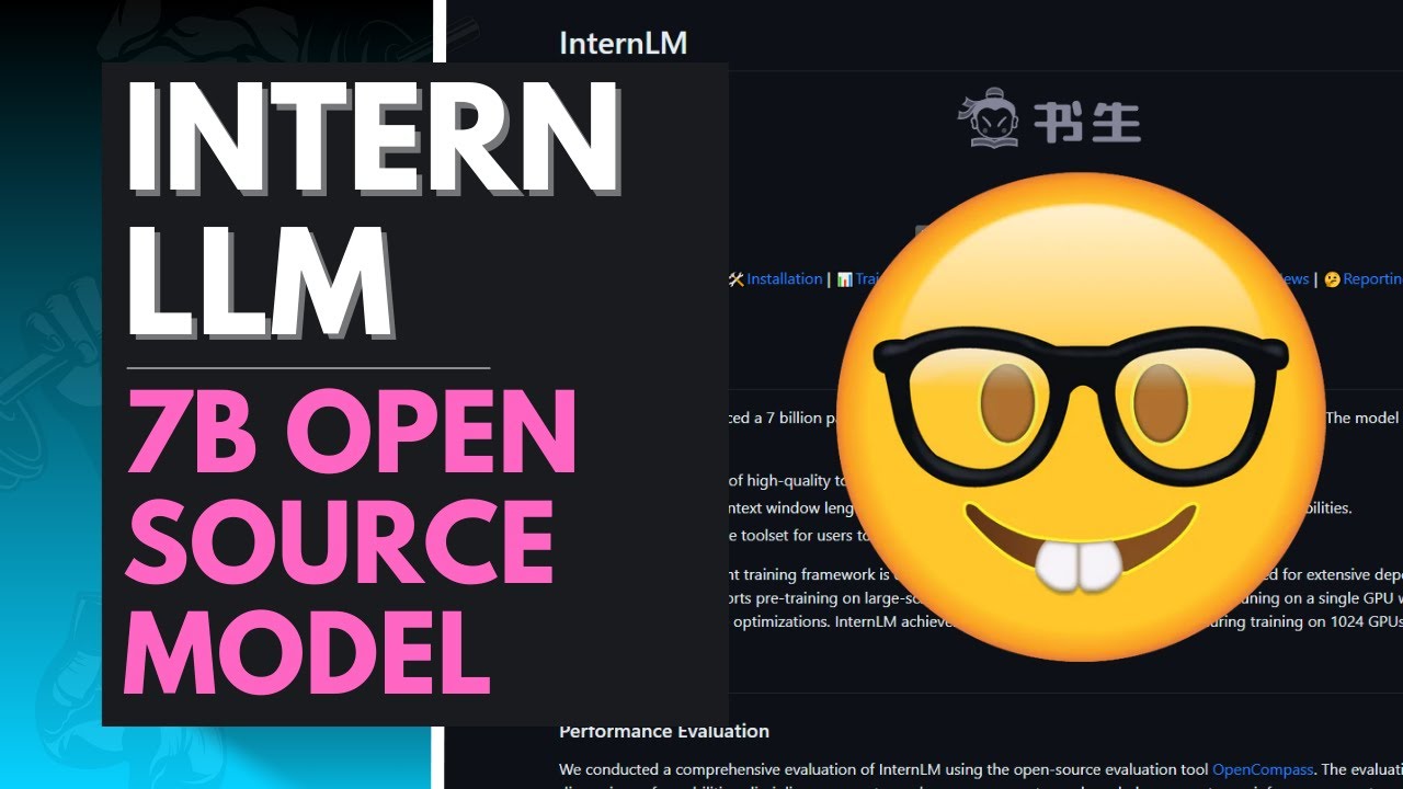 InternLM:  NEW Opensource LLM 7B Parameter Base Model & Chat Model (Installation)