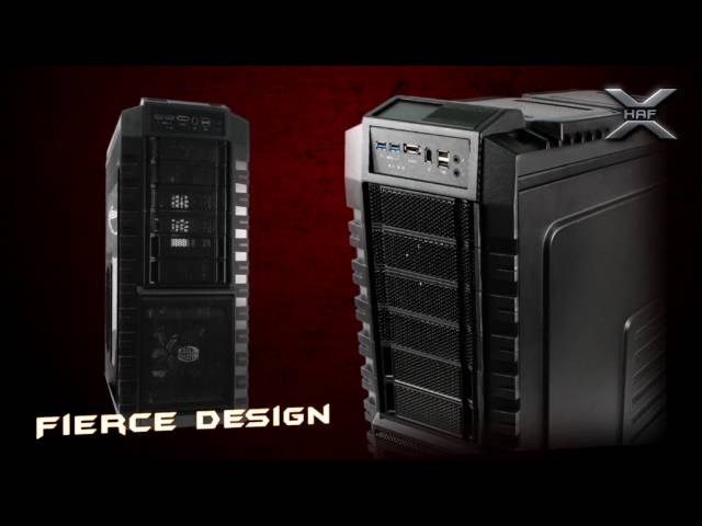 Video teaser for Cooler Master Presents a new Flagship to the High Air Flow Line: HAF X