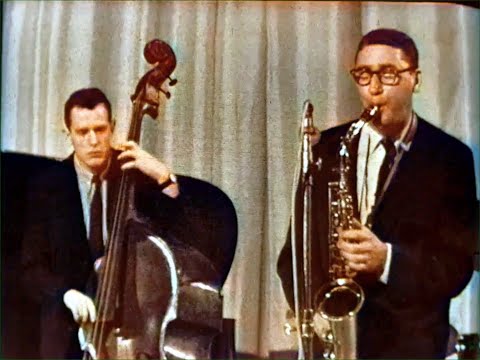 Lee Konitz & Bill Evans, Festival de Jazz de Paris, November 3rd, 1965 (colorized)