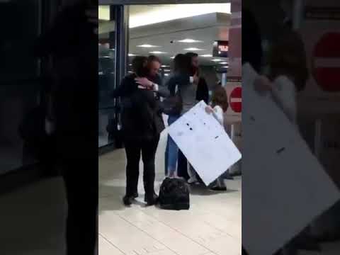 Emotional Moms Hug Returning Sons!