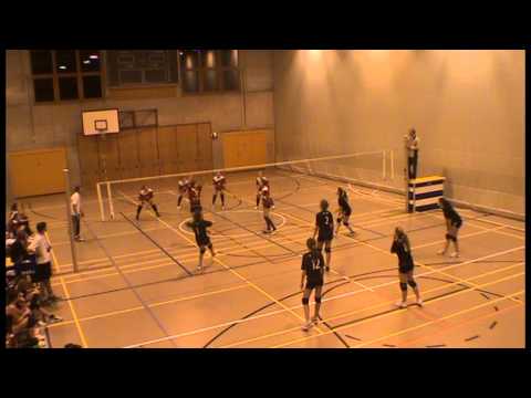 VBC Le Locle - VBC Colombier II (F M17)  / 1er set  /  20 nov. 2012