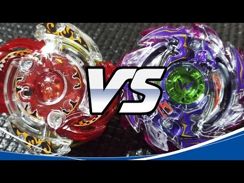 Fang Fenrir .6G.L vs Tornado Wyvern .4G.At - [Beyblade Burst] - ベイブレードバースト