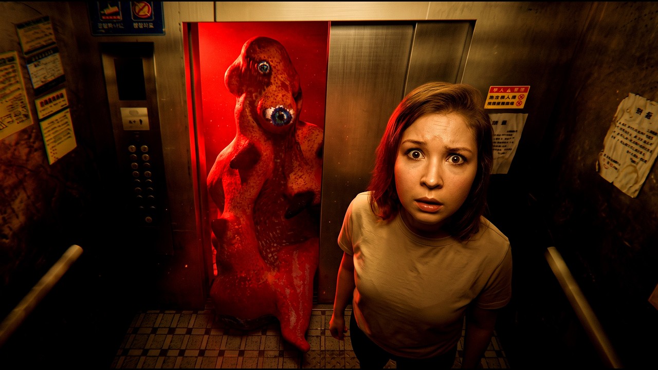 ЛИФТ С ГЛАЗАМИ! [ Полное прохождение ELEVATOR: AVICI ]