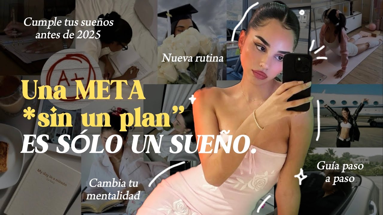 Mira este video y cumplirás todas tus metas antes de 2025: *paso a paso*🦢💗