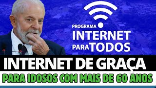 INTERNET AGORA É DE GRAÇA PARA IDOSOS QUE TEM 60,61,62,63,64,65+! SAIU A LISTA DAS OPERADORAS