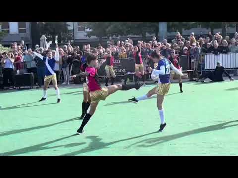 Disco foot à Saint-Nazaire par la compagnie Ballet de Lorraine