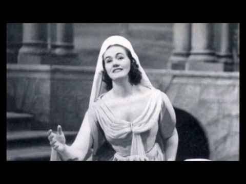 Young Joan Sutherland sings the Israelite Woman with breathtaking speed and huge end D6