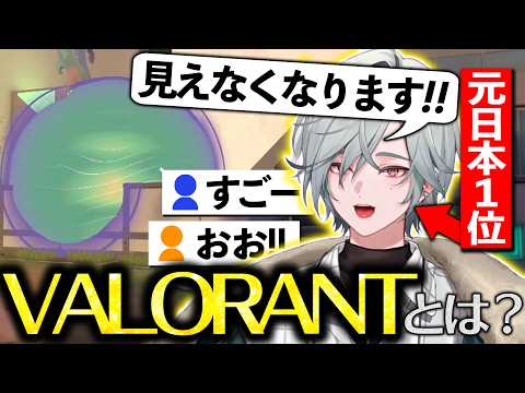 元日本1位のレヨンが教える初心者必見VALORANTとは?【切り抜き/にじさんじ】