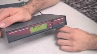 Video thumbnail for Sennheiser evolution wireless G2 Series  vocal set by Peter Morrone
