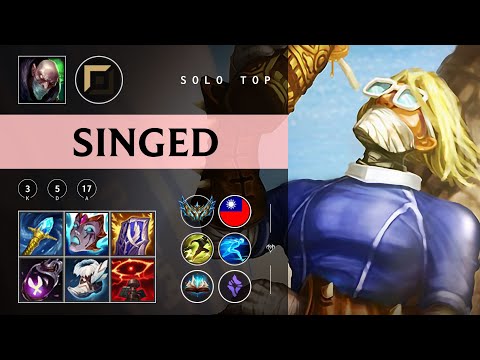 Singed Top vs Gnar - TW Challenger Patch 25.22