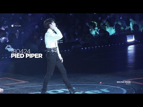 180424 방탄소년단 지민 (BTS JIMIN) - Pied Piper (4K fancam)