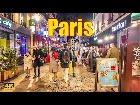 Paris,France 🇫🇷 - Paris January 2026 - 4K HDR Walking Tour | 4K Paris | A Walk In Paris