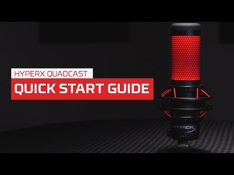 HyperX QuadCast - USB Kondensatorinis Mikrofonas video