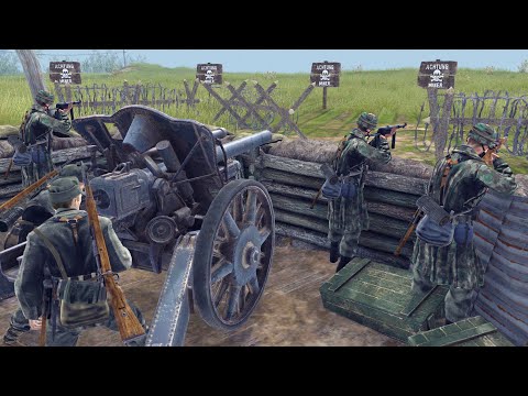 Can Germans Hold the MINEFIELD Fort After D-DAY?! - Gates of Hell: WW2 Mod