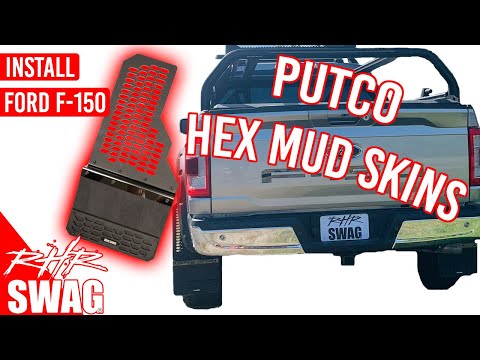 Putco Hex Mud Skins Install - 2021 Ford F-150 - RHRSwag
