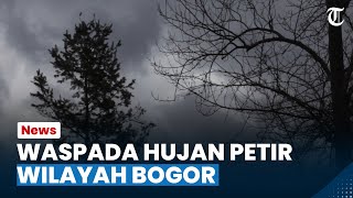 Prakiraan Cuaca Jabodetabek Selasa 21 Februari 2023, Bogor Waspada Hujan Petir