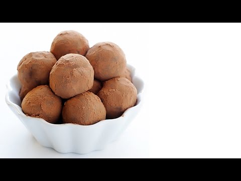 5-Ingredient Whiskey Dark Chocolate Truffles