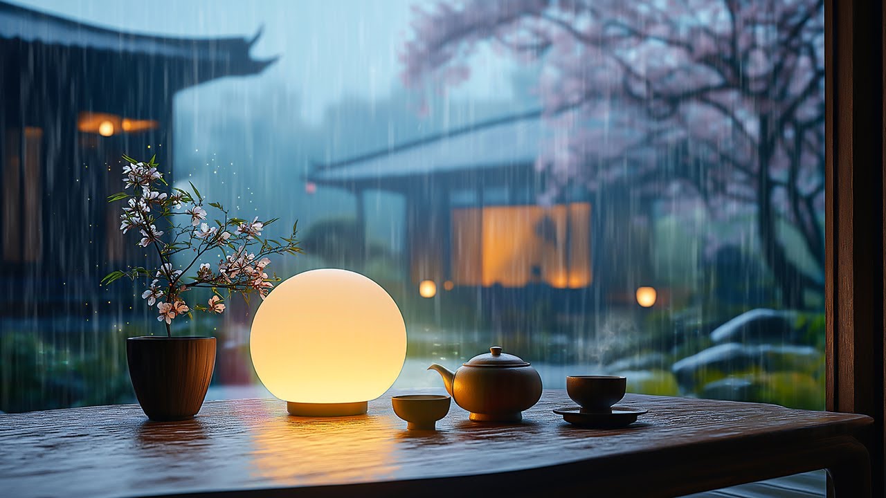 Piano Music Meets Nature: A Relaxing Soundtrack for Focus | Relaxing Piano and Rain