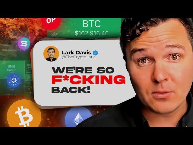 Lark Davis – Crypto Just Exploded [Here’s What You Need To Know] (09.05.2025 Summary)