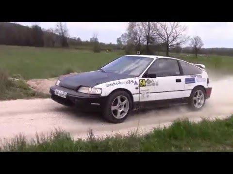 2 Rajd Zdrojowy 2016 - Maciej Zając / Mariusz Zając - Honda CRX