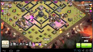 preview picture of video '[Clash Of Clans] Lava Hound and Balloon Clan War Attack - Bontang Gamers'