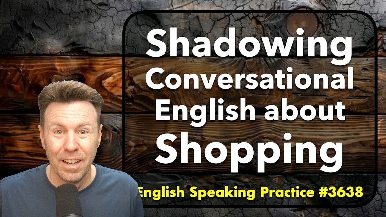 Practice some useful English phrases and sentences using the shadowing technique.