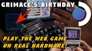 Steam Deck Quickie: Write Grimace's Birthday GBC Game To A Real Flash Cart!