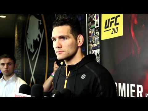 Chris Weidman - UFC 210 pre-fight scrum