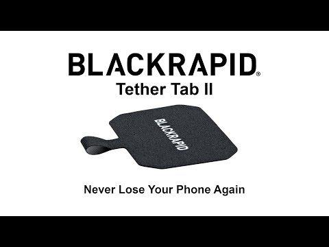 Never Lose Your Phone Again – The BLACKRAPID Tether Tab II