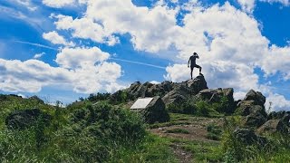 SCALING THE HIGHEST POINT IN EDINBURGH, SCOTLAND!