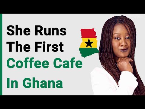 Sie betreibt das erste Café in Ghana #Cuppacappuccino #Just4womenafrica