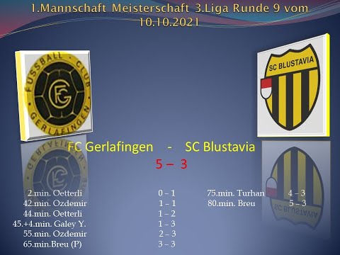 1.Mannschaft Meisterschaft 3.Liga FC Gerlafingen -  SC Blustavia