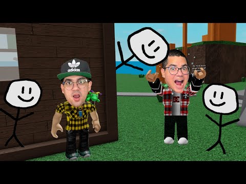 TENTE ENCONTRAR OS BONECOS PALITOS PERDIDOS!!! (ROBLOX - FIND THE STICKMEN)
