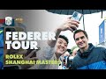 Roger Federer Tour At The 2023 Rolex Shanghai Masters