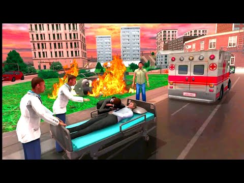 emergency ambulance rescue| city ambulance simulator 3d| 911 emergency rescue ambulance 2022