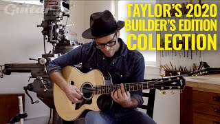 Video thumbnail for NAMM 2020: Taylor Builder's Edition 816ce, 324ce, 912ce & 652ce demo with Andy Powers by Guitar