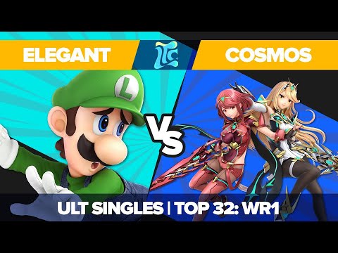 Elegant vs Cosmos - Ultimate Singles Top 32: WR1 - Low Tide City | Luigi vs Pyra